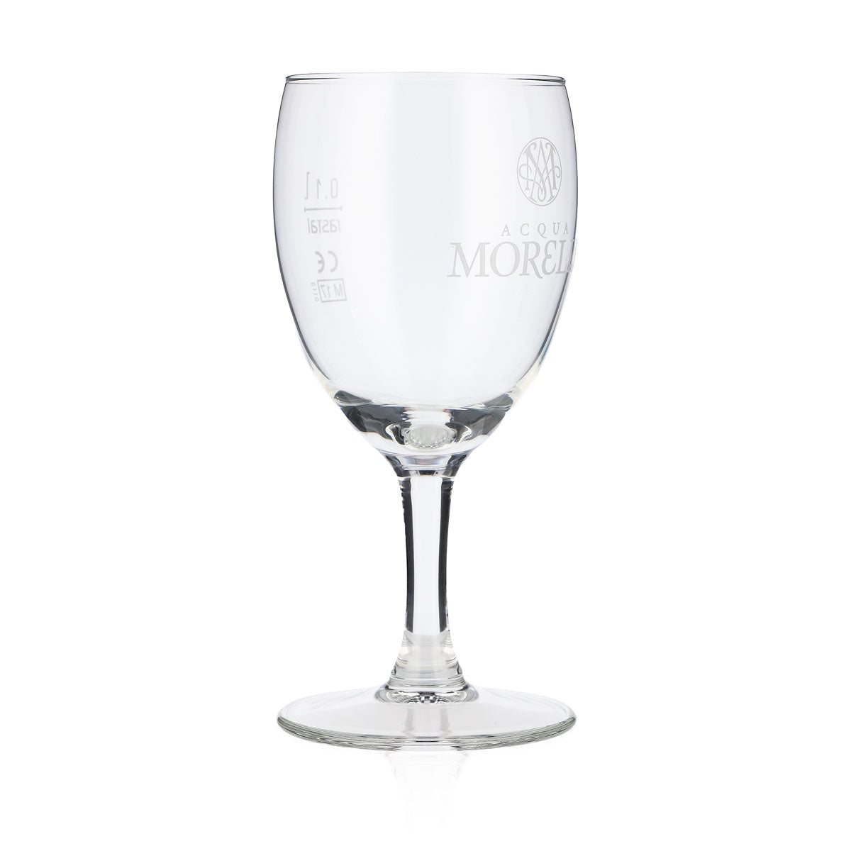 6 bicchieri Acqua Morelli da 0,1 l con logo bianco Rastal Westerwald – Vista 3