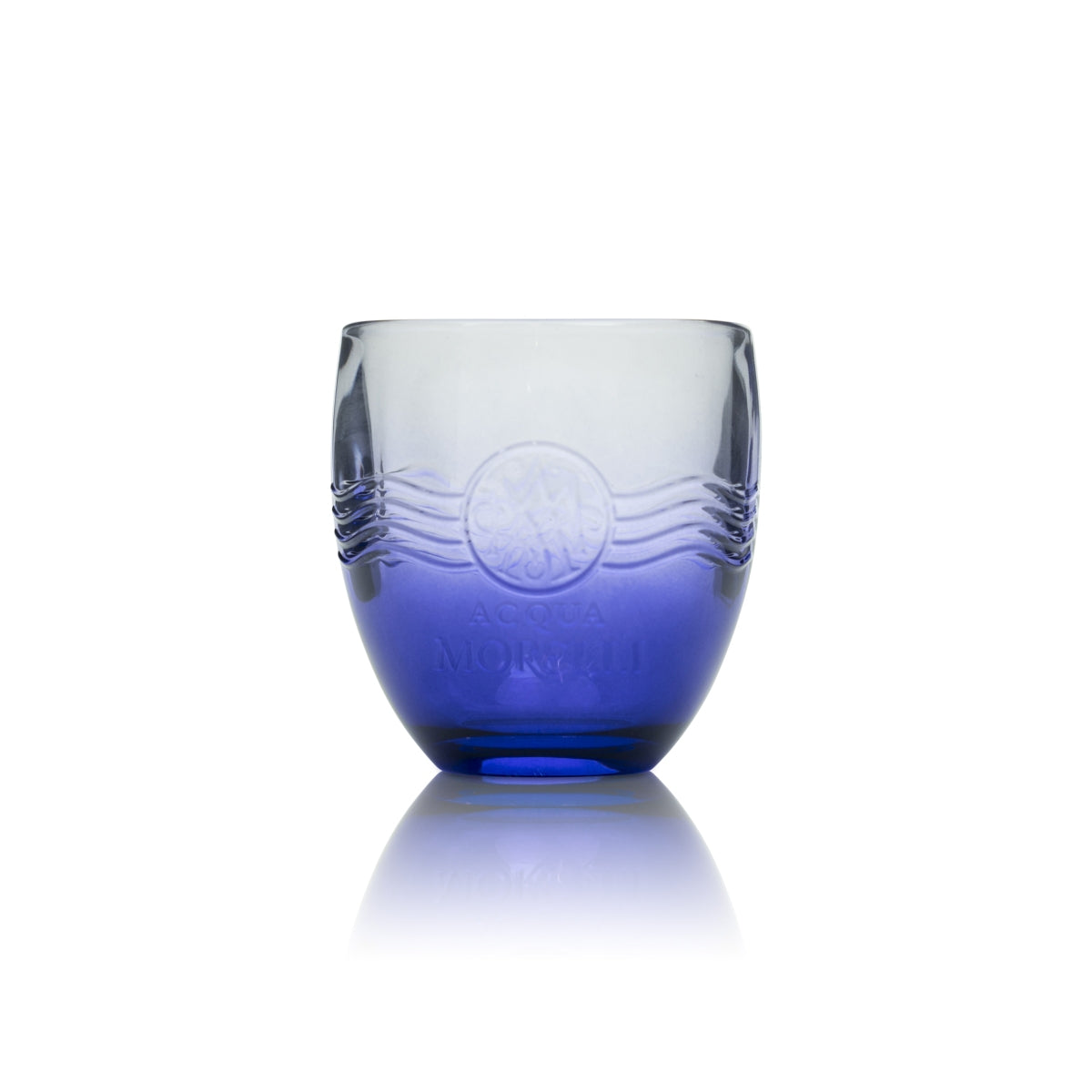 6 bicchieri Acqua Morelli 0,25 l tumbler con rilievo, bicchieri per acqua minerale blu – Vista 2