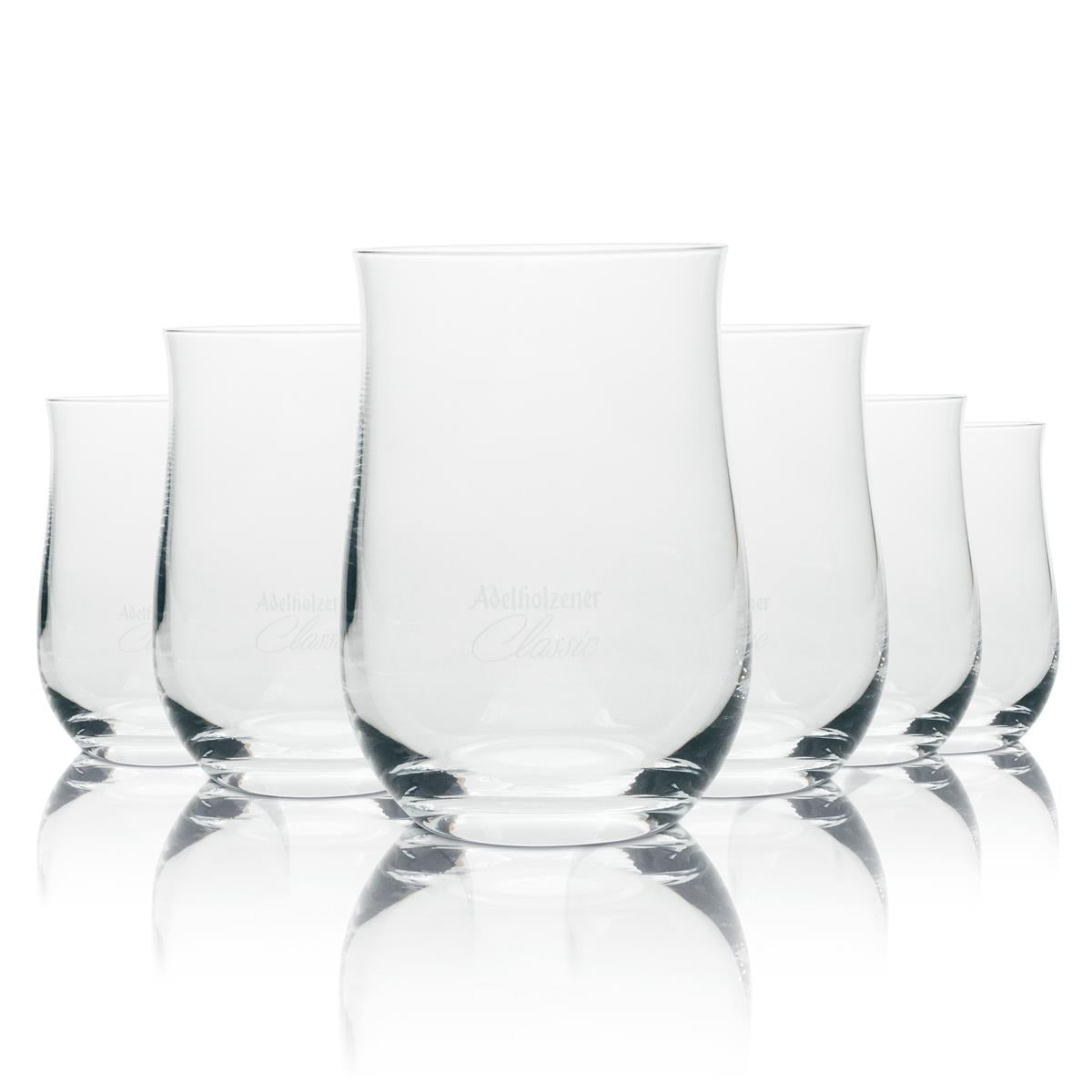6 bicchieri tumbler Adelholzener Wasser Schott Zwiesel