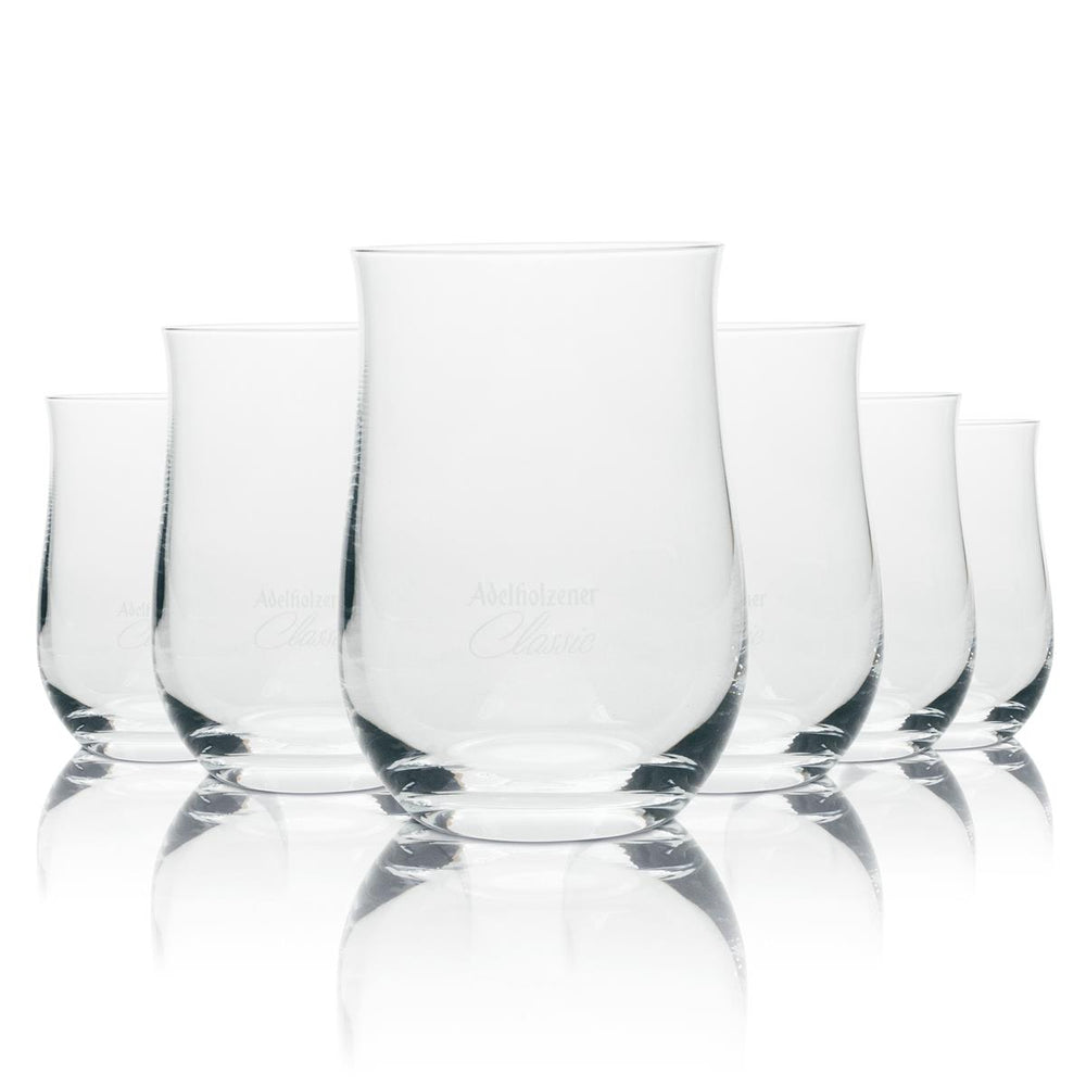 6 bicchieri tumbler Adelholzener Wasser Schott Zwiesel