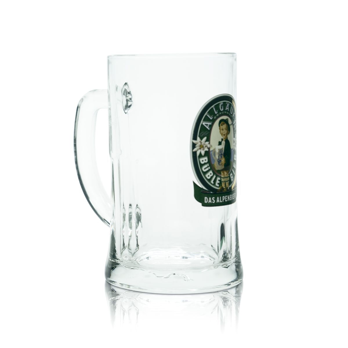 6 bicchieri da birra Allgäuer Büble da 0,5 l Bicchieri con manico Humpen Seidel Brauerei – Vista 3