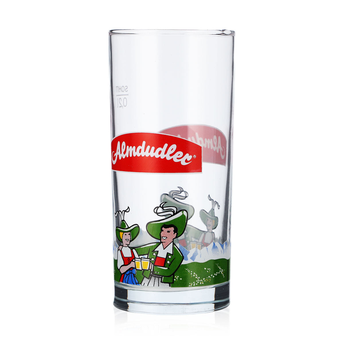 6 bicchieri per bevande analcoliche Almdudler Bicchieri Limoglas 0,2 l Tazza Sahm – Vista 4