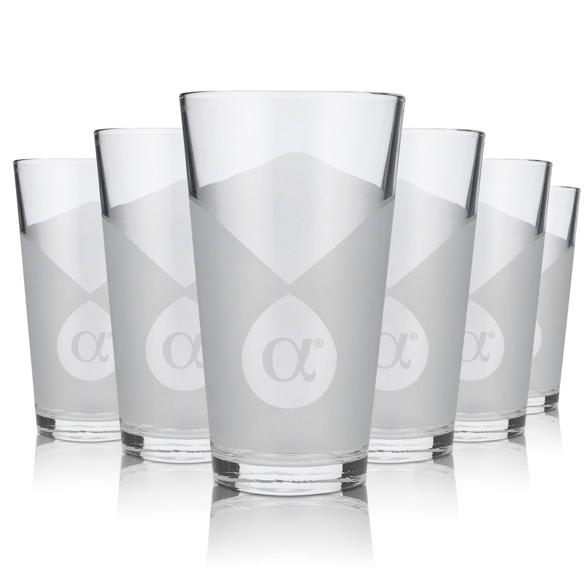 6 bicchieri Alpha Noble da 0,4 l Bicchieri da long drink Set di bicchieri Willi Bicchieri da vodka Long drink