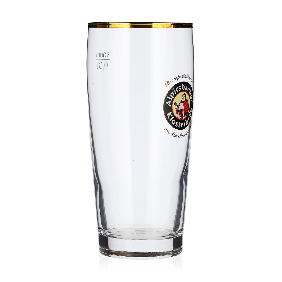 6 bicchieri da birra Alpirsbacher da 0,3 l con bordo dorato, bicchieri da birra Sahm e boccali da birra – Vista 3