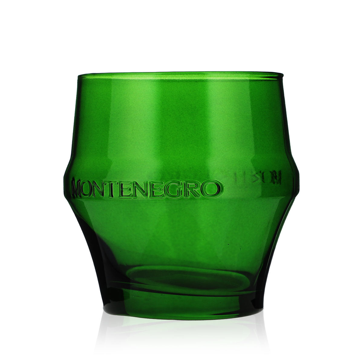 6 bicchieri da liquore Amaro Montenegro 0,3 l Bicchieri Tumbler Standard Verde – Vista 4