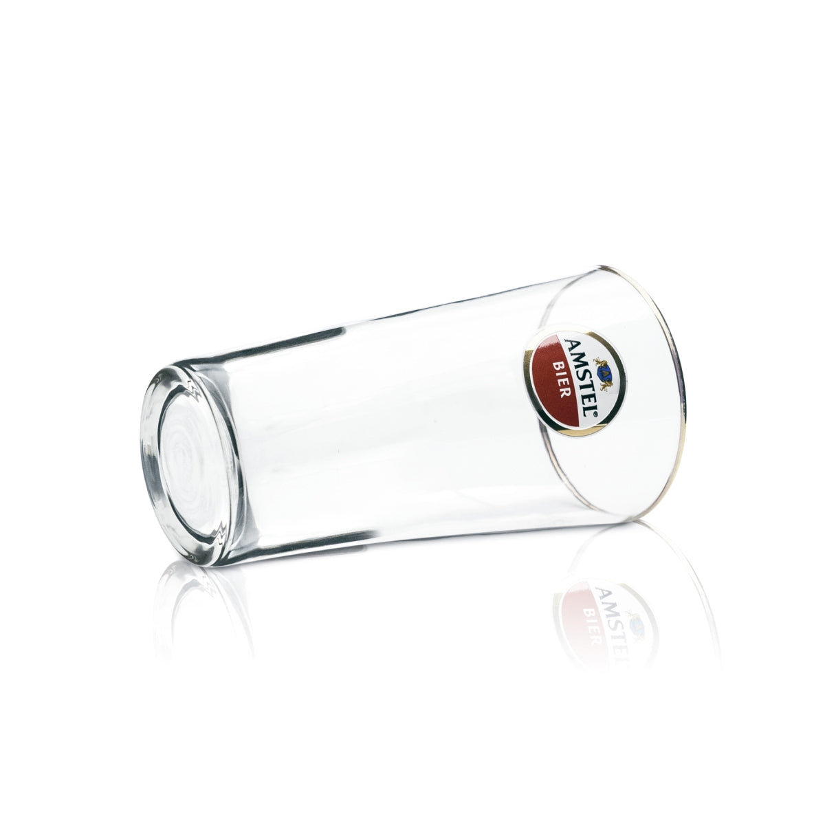 6 bicchieri Amstel da 0,25 l con bordo dorato, bicchieri da bar, pub, birreria, tazza da birra – Vista 4