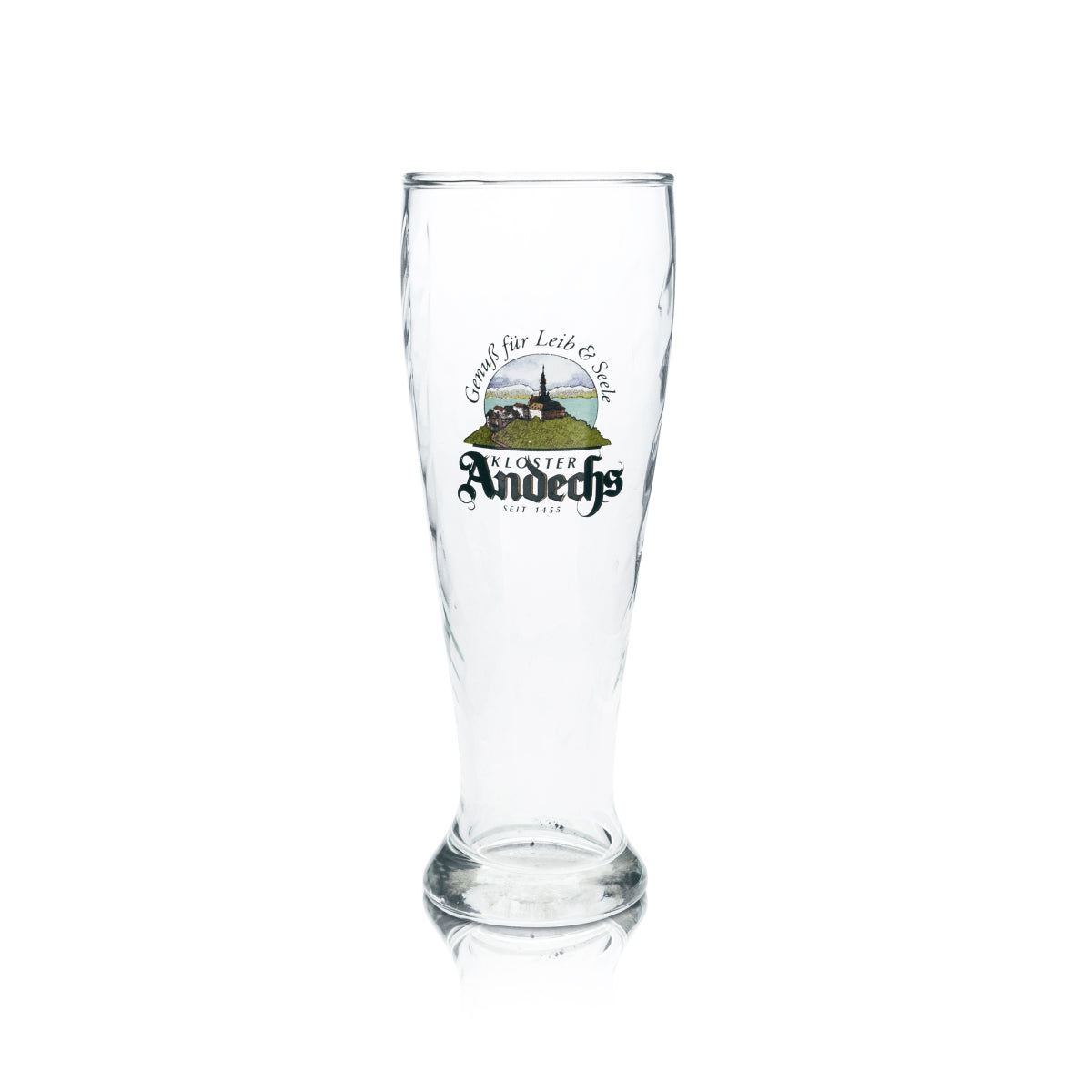 6 bicchieri da birra Andechs 0,5 l per birra di frumento con lievito, bicchieri sagomati, per ristorazione, birrifici e bar – Vista 2