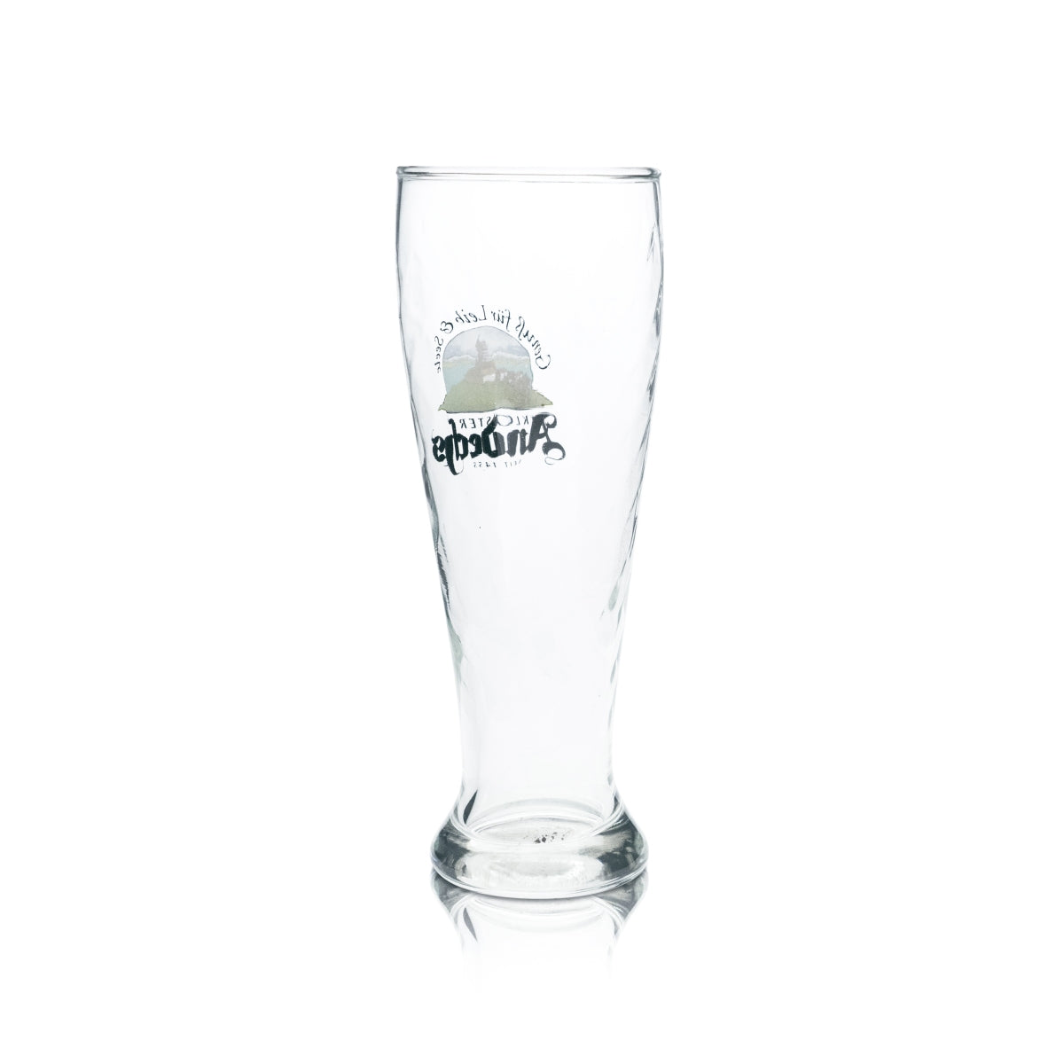 6 bicchieri da birra Andechs 0,5 l per birra di frumento con lievito, bicchieri sagomati, per ristorazione, birrifici e bar – Vista 3