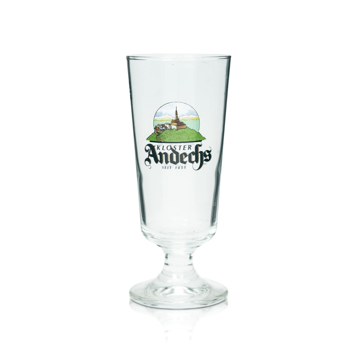 6 bicchieri da birra Andechs 0,3 l a forma di coppa tulipano con stantuffo per birra, birrificio, gastronomia, quercia – Vista 2