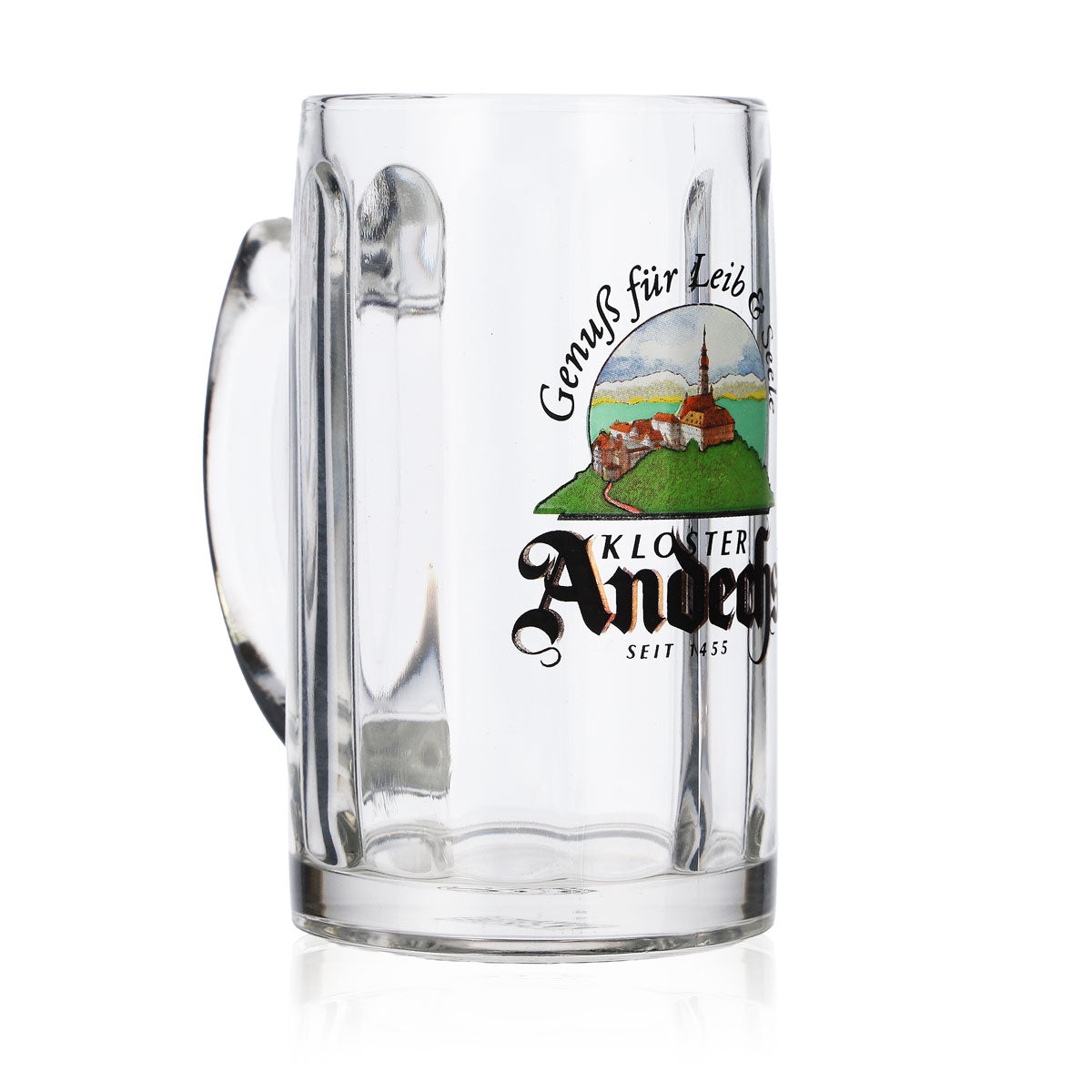 6 bicchieri da birra Andechs Seidel 0,2 l "Piacere per il corpo e l'anima" Rastal – Vista 3