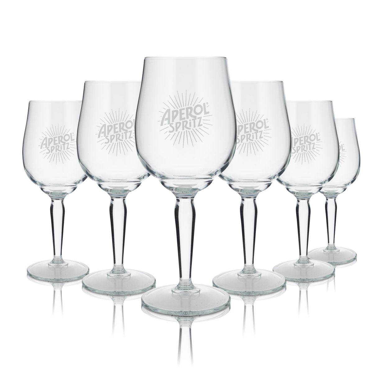 6 bicchieri Calice Aperol Spritz Signature da 0,45 l – Set di bicchieri da aperitivo Cristalline Original – Vista 2