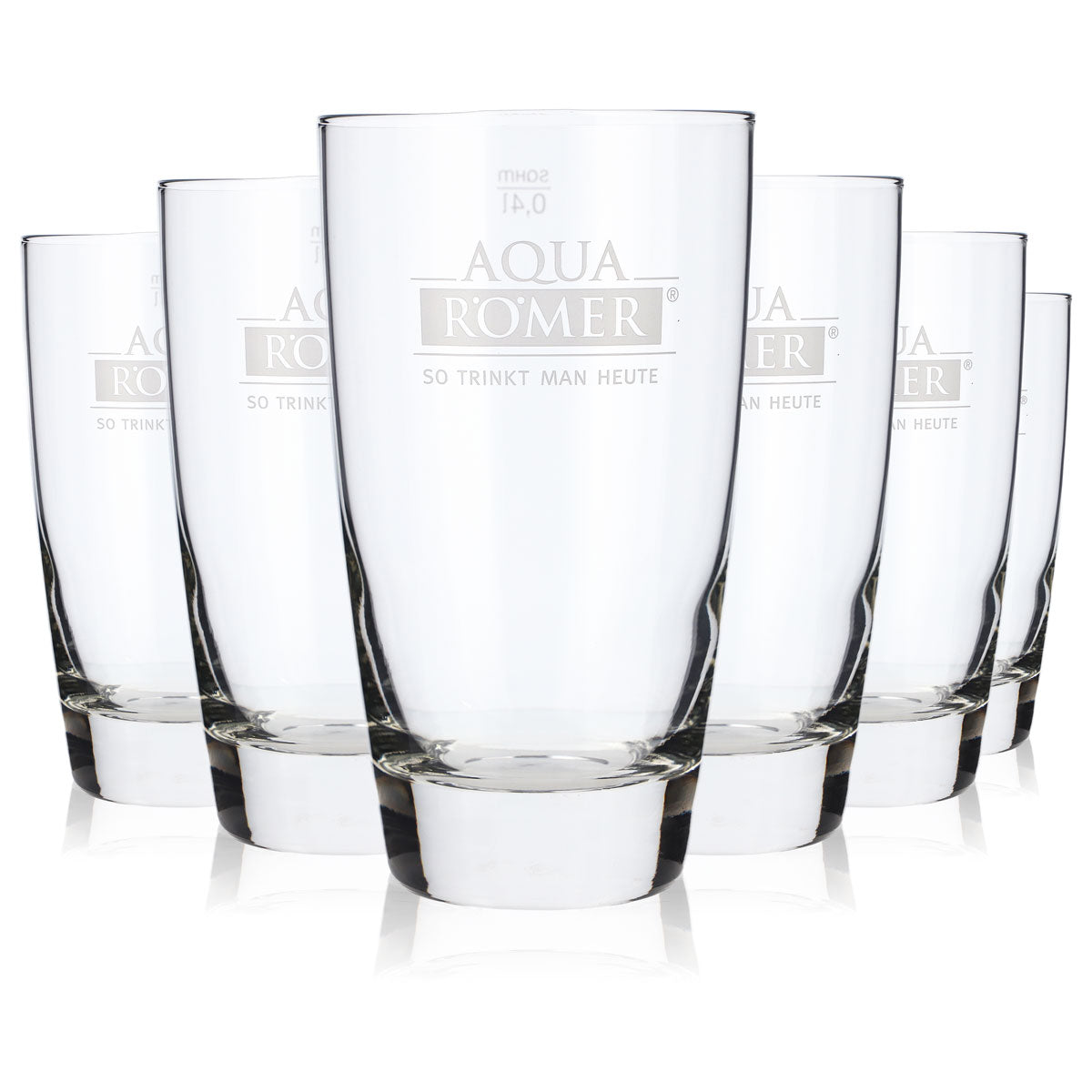 6 bicchieri Aqua Römer da 0,4 l Bicchieri Bicchieri da acqua Tazze Sahm – Vista 5
