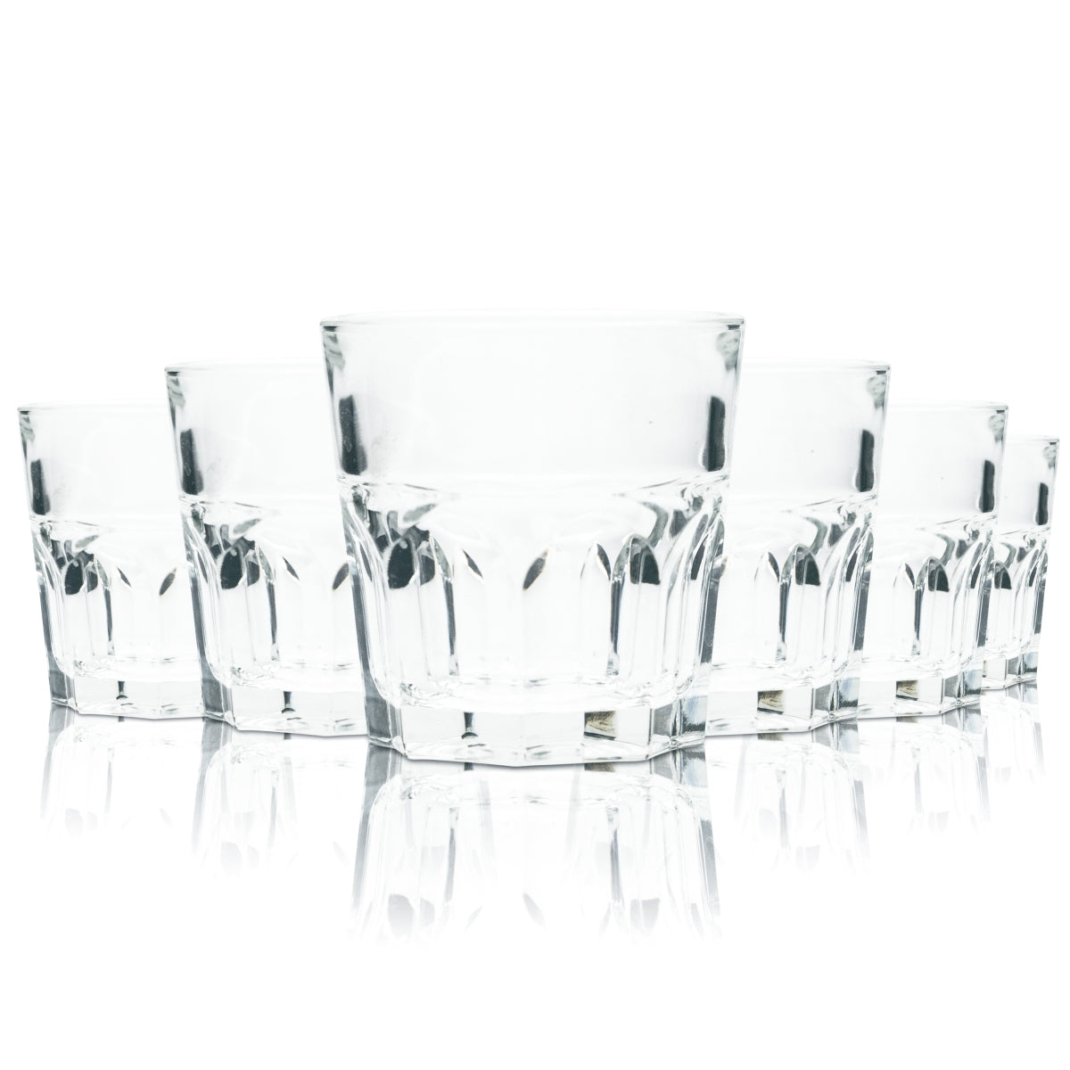 6 bicchieri Arcoroc da 0,16 l Mini-Tumbler Stamper Bicchieri da grappa corti "Stella" Pub