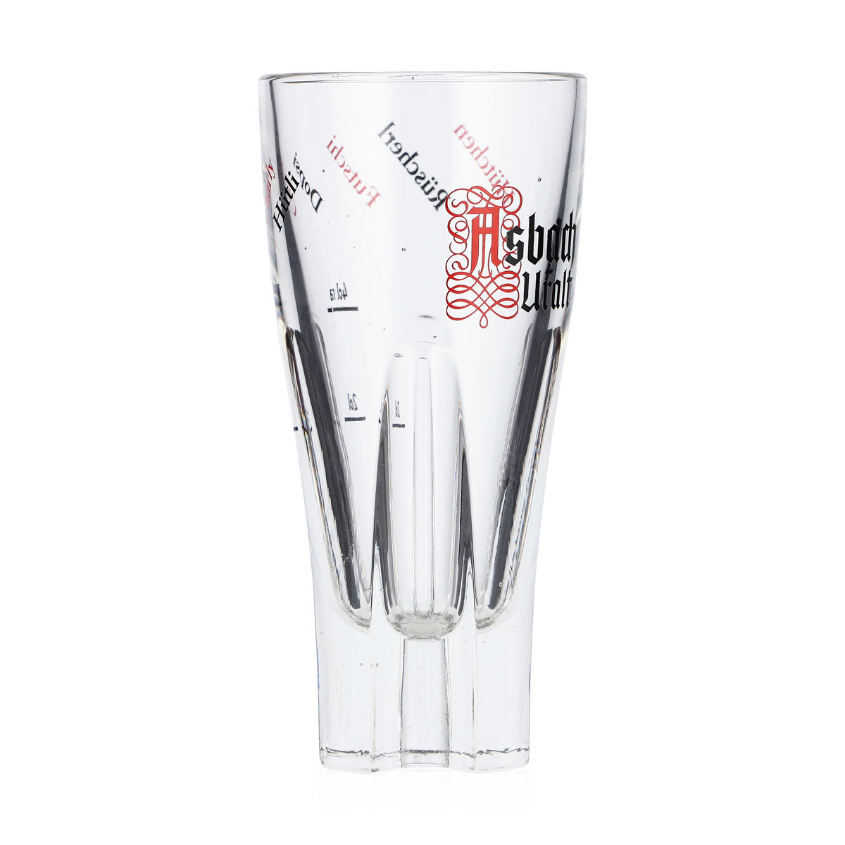 6 bicchieri da brandy Asbach 2 cl/4 cl con logo Stamper Uralt "Hütchen Rüscher" Rastal – Vista 3