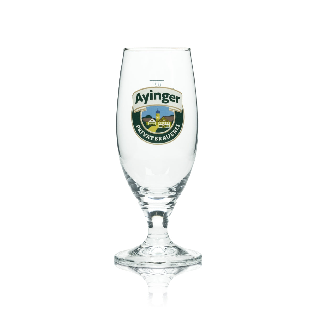 6 bicchieri da birra Ayinger 0,2 l a forma di coppa Tulipano per birra bianca e di frumento, birrificio, bar gastronomico – Vista 2