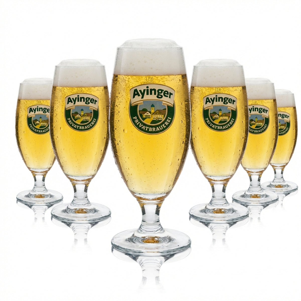 6 bicchieri da birra Ayinger 0,3 l Tulpe Ritzenhoff