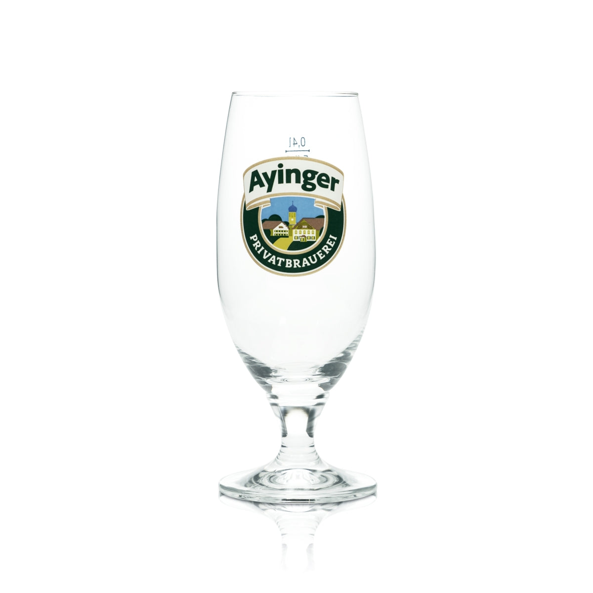 6 bicchieri da birra Ayinger 0,4 l a forma di coppa Tulipano Birra bianca Birrificio Bicchieri da bar Gastronomia – Vista 2