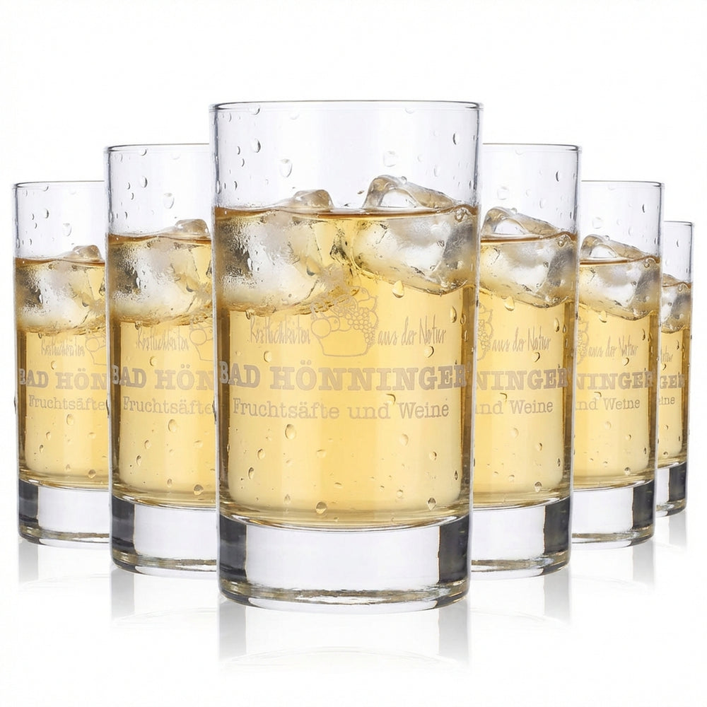 6 bicchieri da succo Bad Hönninger Bicchieri da succo di frutta 0,16 l Bicchieri Arcoroc Island