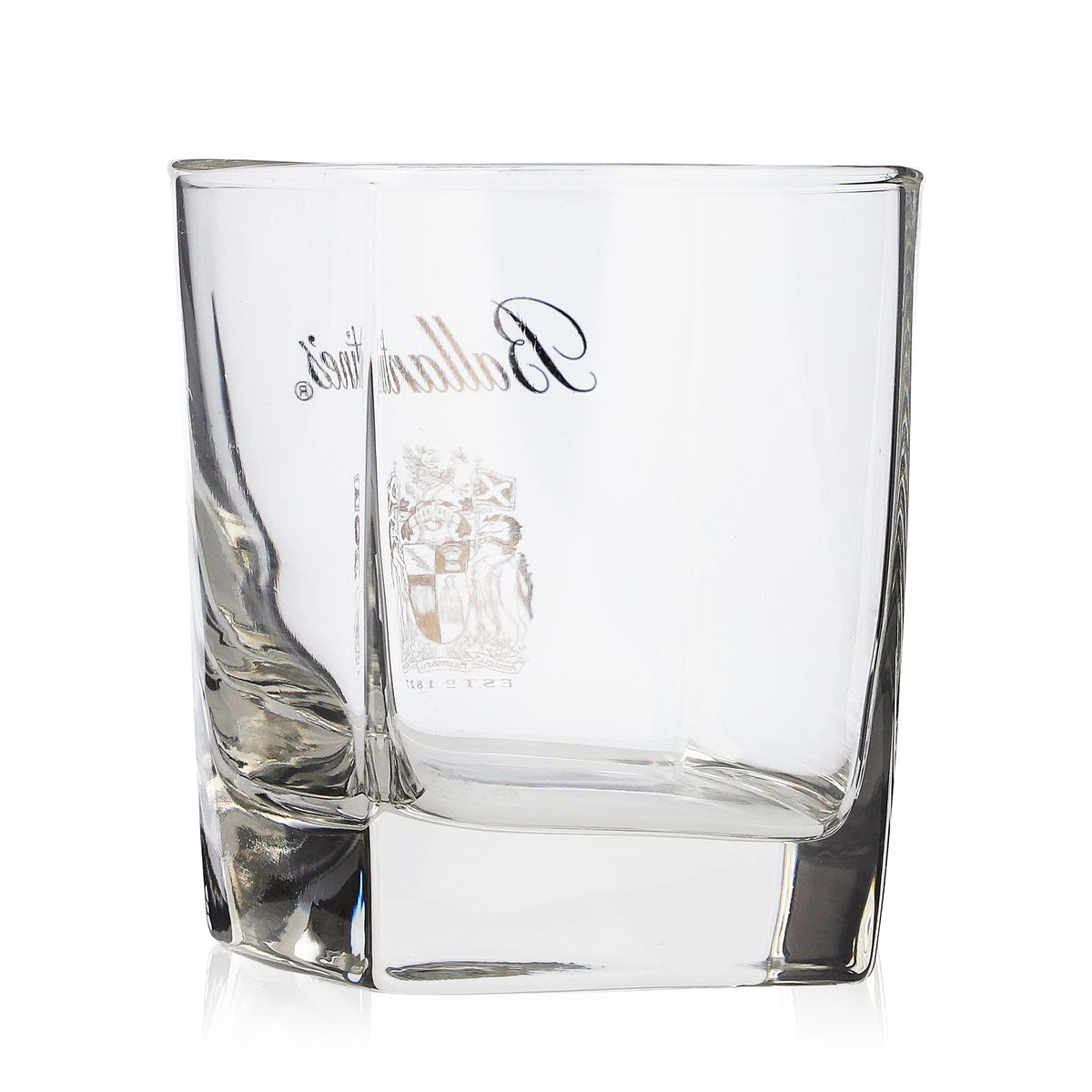6 bicchieri da whisky Ballantines da 0,2 l, modello Tumbler con logo platino (set da 6) – Vista 4