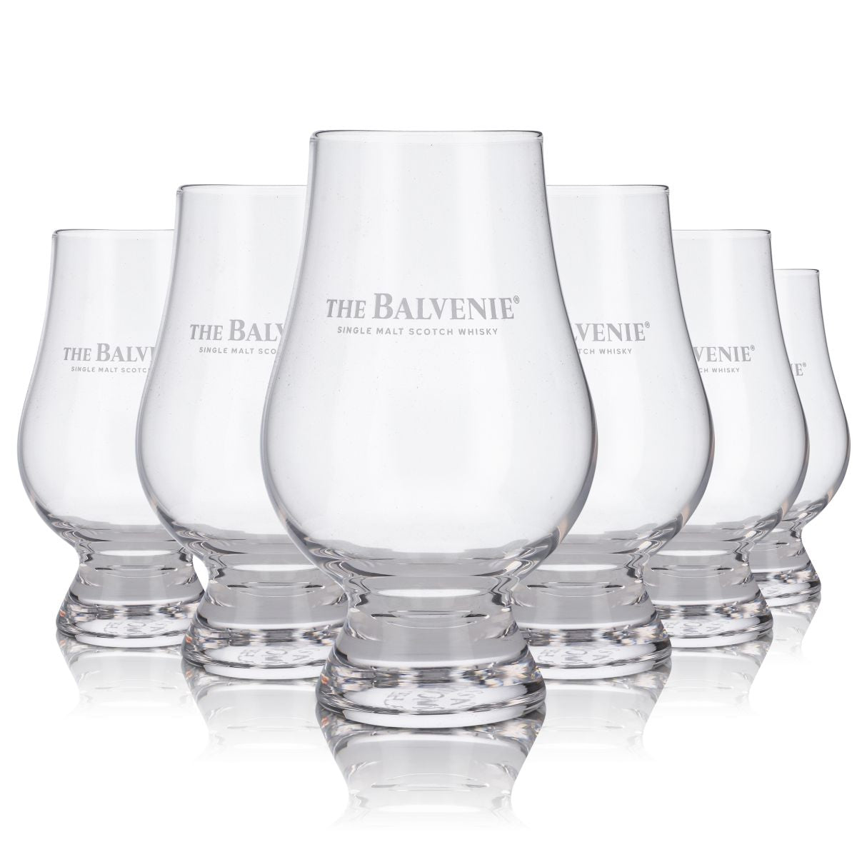6 bicchieri da whisky Balvenie Bicchieri da degustazione Bicchieri da whisky "Glencairn"
