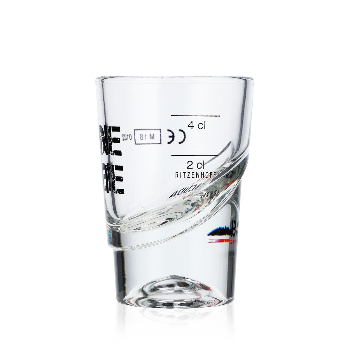 6 bicchierini da liquore Barracuda Rum Bicchierini corti Bicchierini da 4 cl Bicchierino "One Bite" – Vista 4