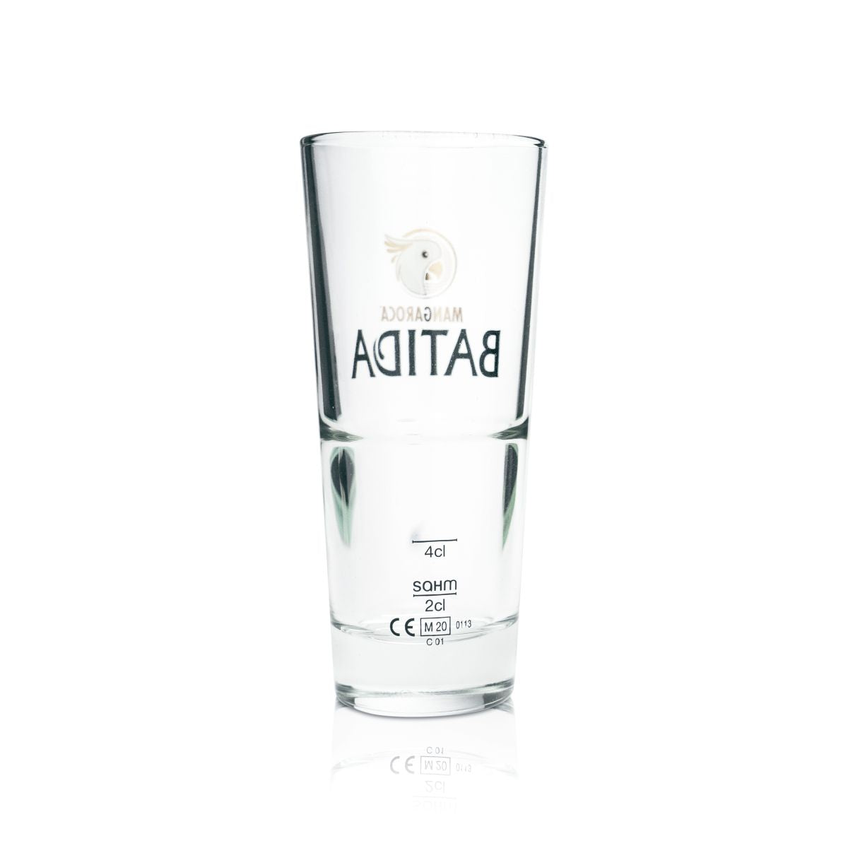 6 bicchieri Batida de Coco 0,29 l bicchieri da long drink cocktail forma a V impilabili Mangaroca – Vista 3