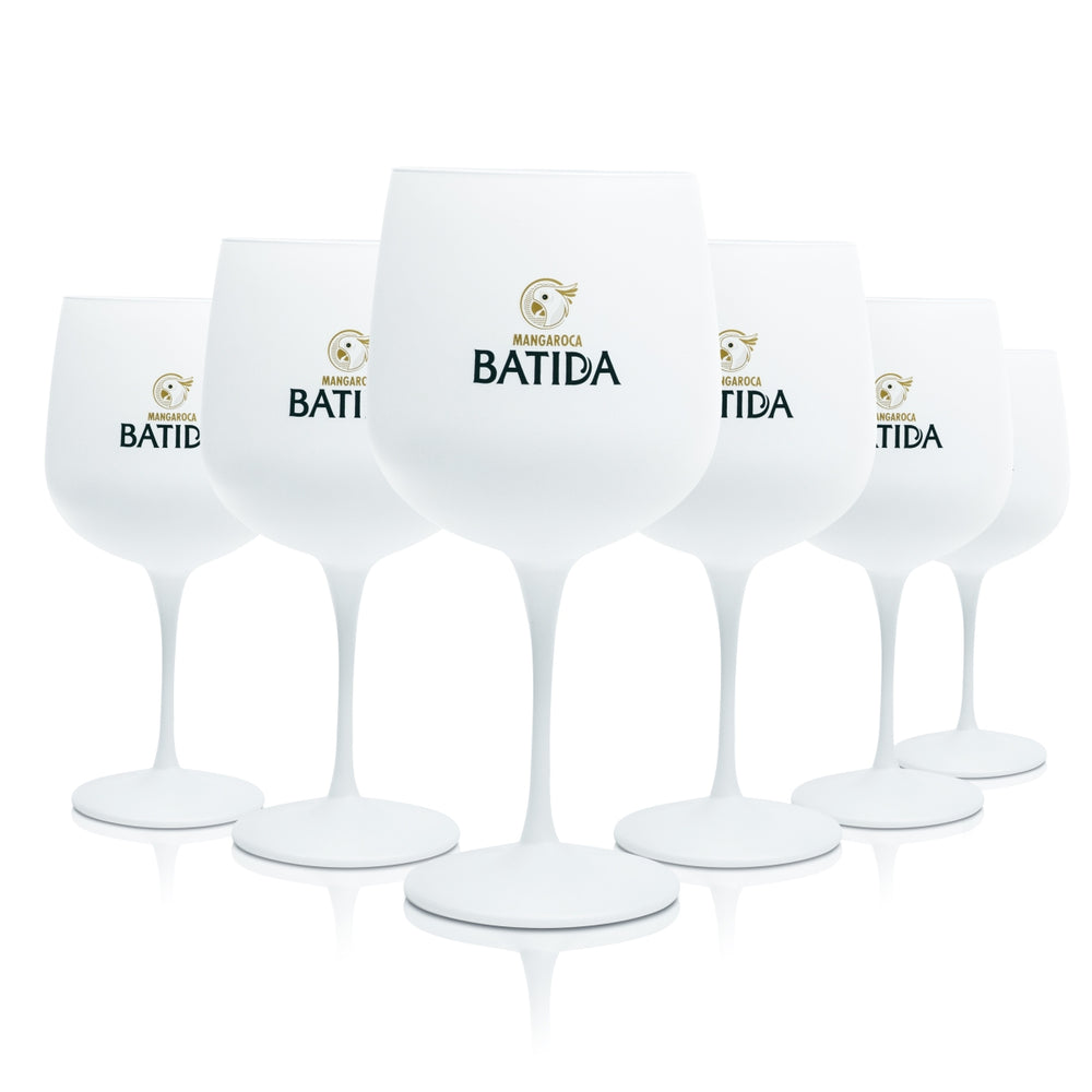6 bicchieri Batida de Coco 0,76 l bicchieri a palloncino cocktail long drink Mangaroca Bachelor