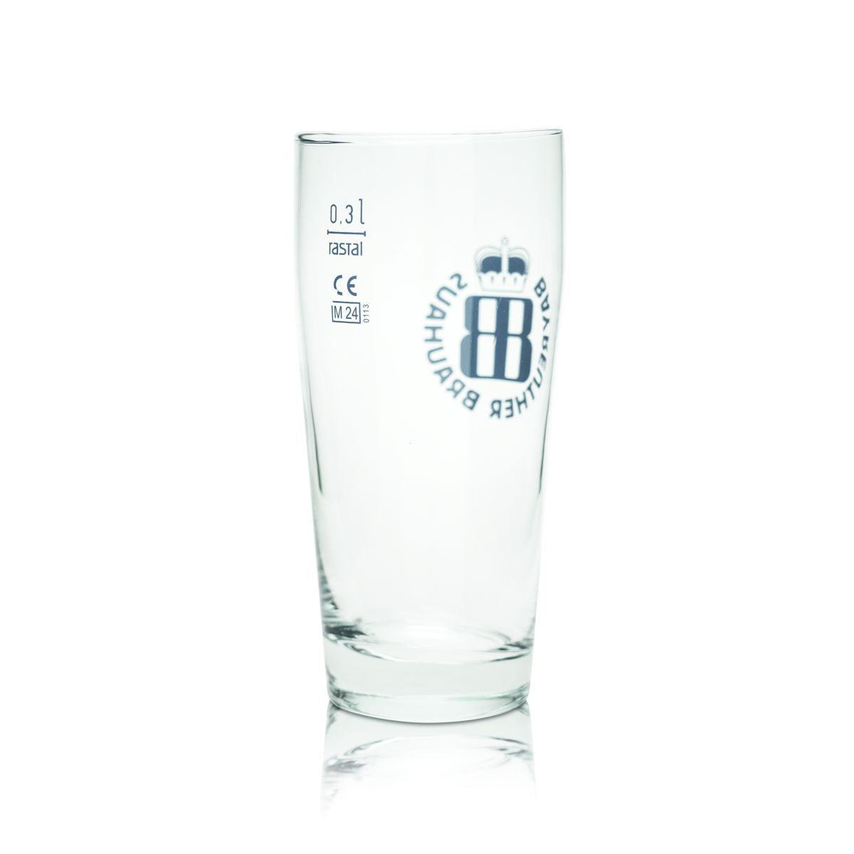 6 bicchieri da birra Bayreuther 0,3 l Willi Becher Bicchieri Brauhaus Bayern Franken Helles – Vista 3