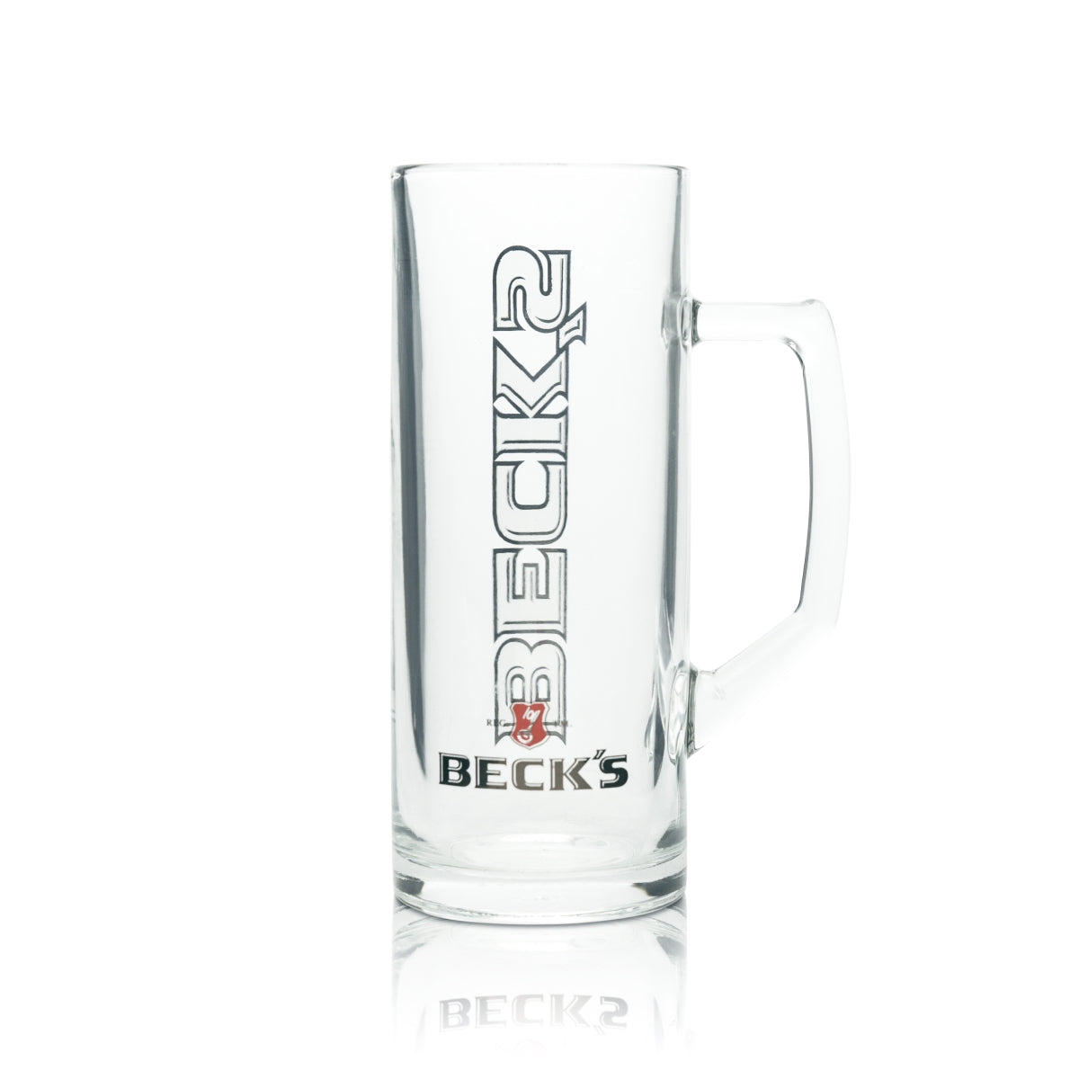 6 bicchieri da birra Becks 0,5 l Reno Borgonovo Seidel con manico Bicchieri Humpem – Vista 3