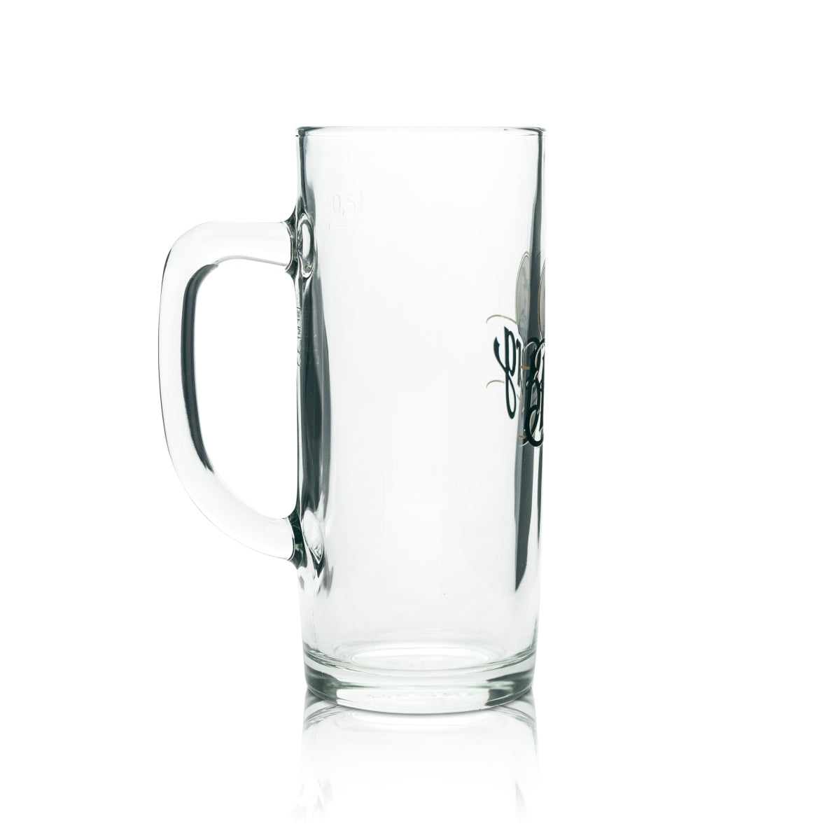 6 bicchieri da birra Berg Brauerei 0,5 l boccale Sahm Seidel con manico bicchieri boccali boccali da birra – Vista 3