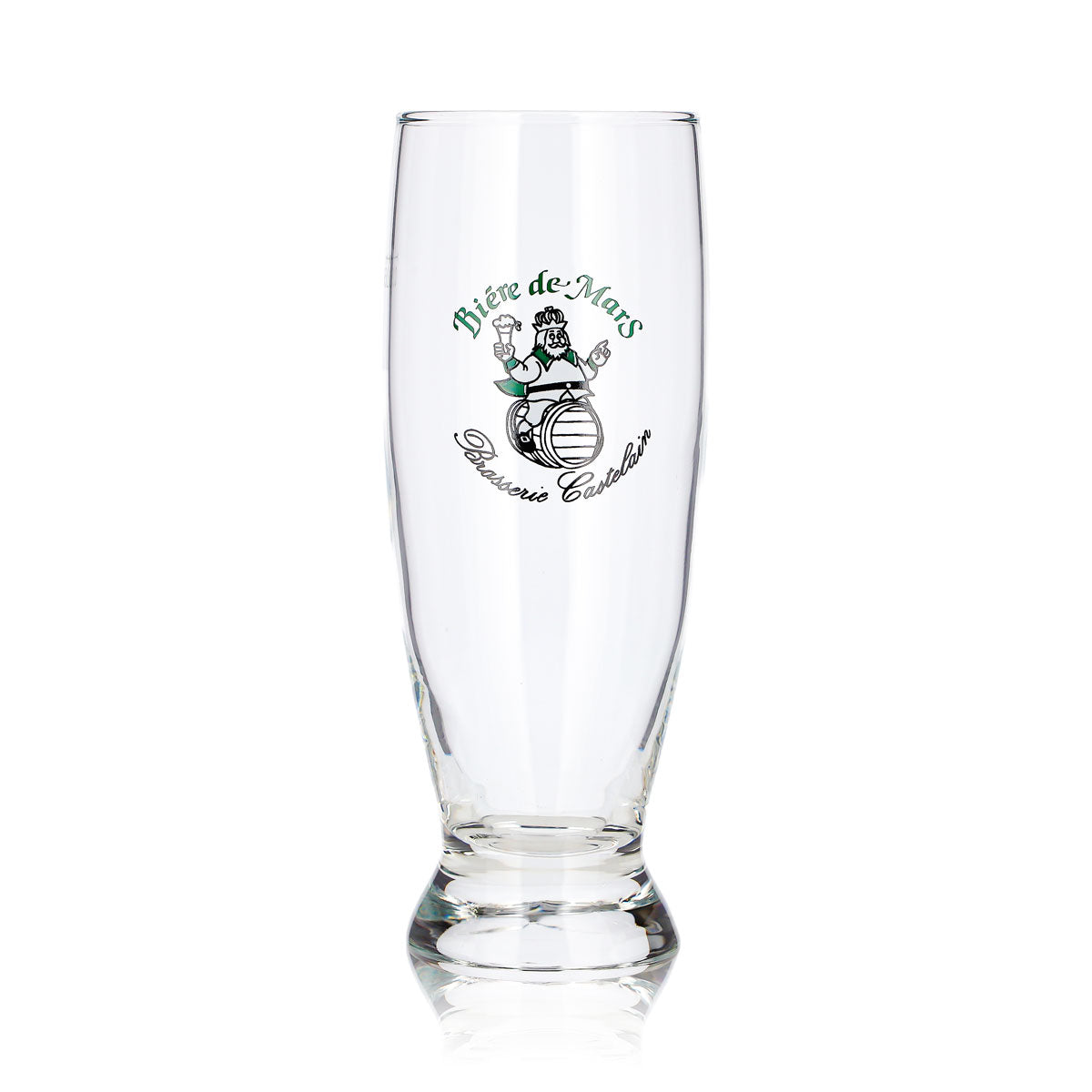 6 bicchieri "Biere de Mars" da 0,25 l, modello a coppa, Brasserie Castelain – Vista 3