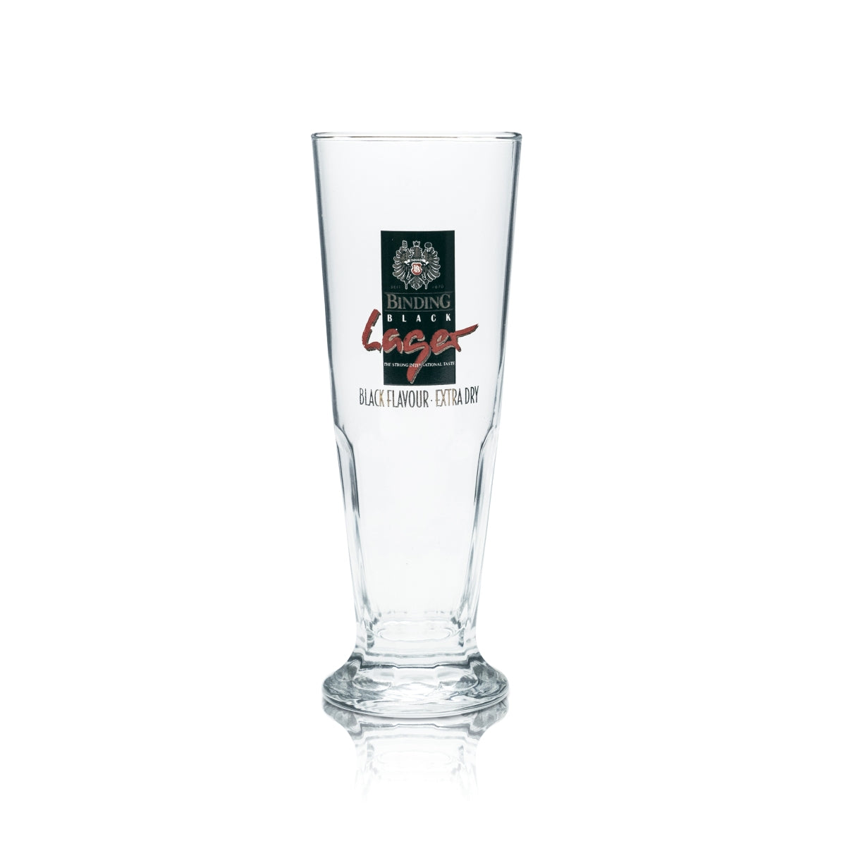6 bicchieri da birra con bordo rinforzato 0,3 l, forma a tulipano, nero, birra lager, pub, birra pils – Vista 2