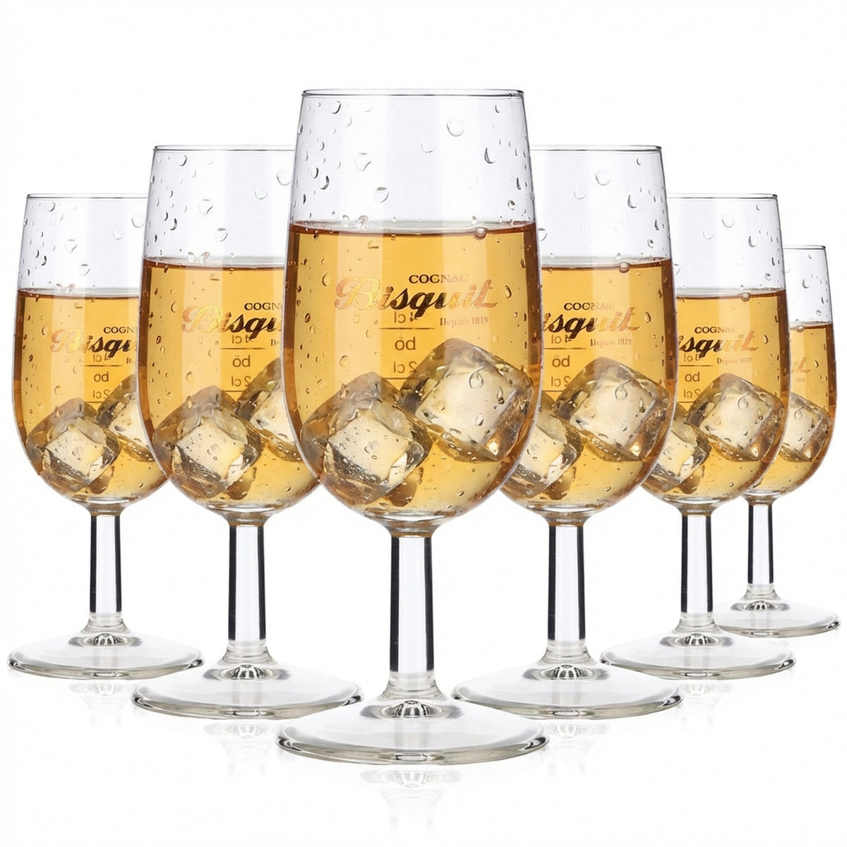 6 bicchieri da cognac Bisquit Bicchieri da degustazione 0,14 l Bicchieri da degustazione Sniffter