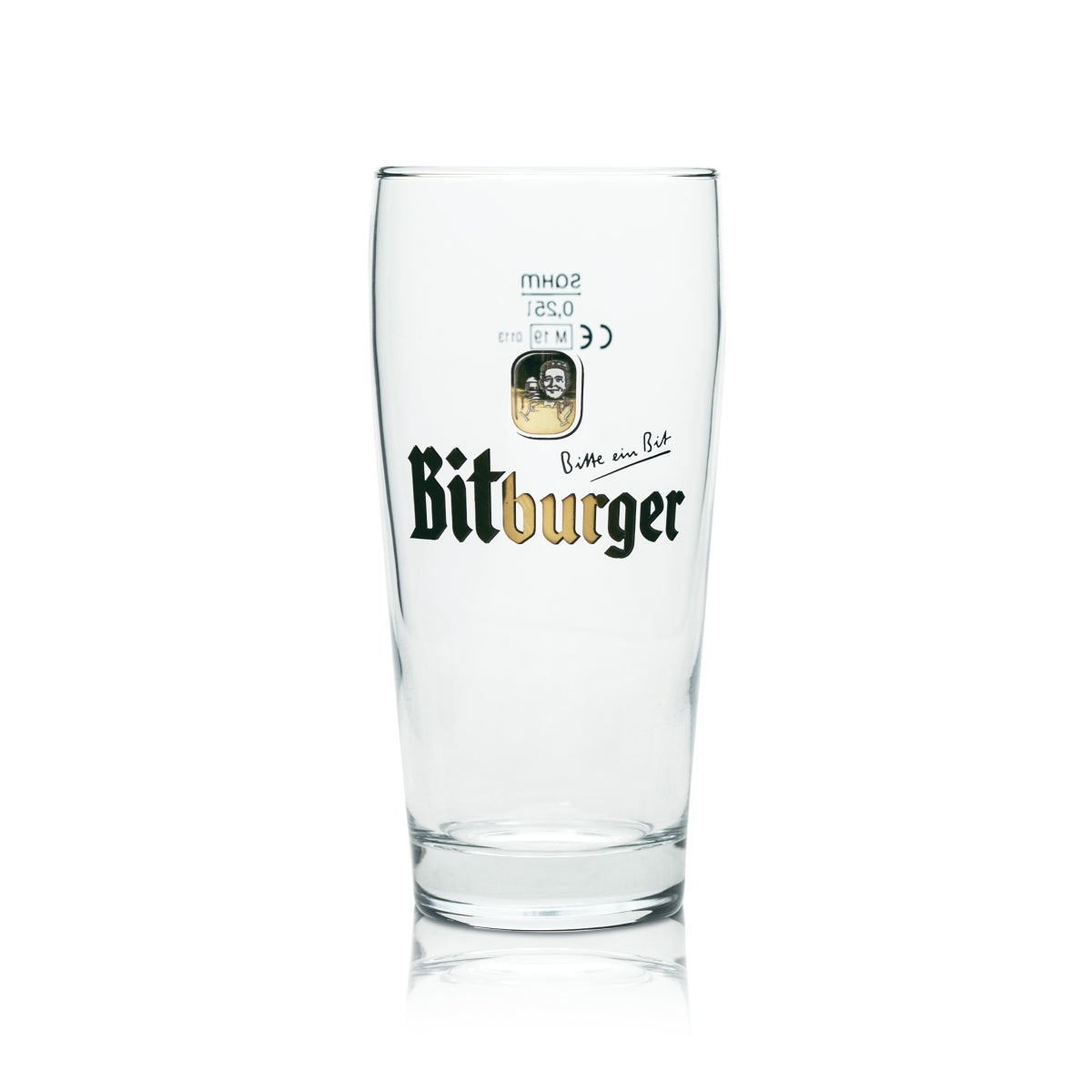 6 bicchieri da birra Bitburger 0,25 l Willi Becher Sahm Pils Willy Cup Birrificio – Vista 2
