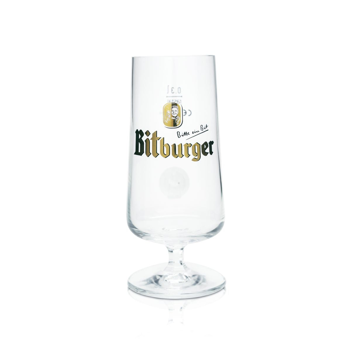 6 bicchieri da birra Bitburger 0,3 l a forma di tulipano con chip NFC Bicchieri da birra Pils Birrificio Gastronomia – Vista 2