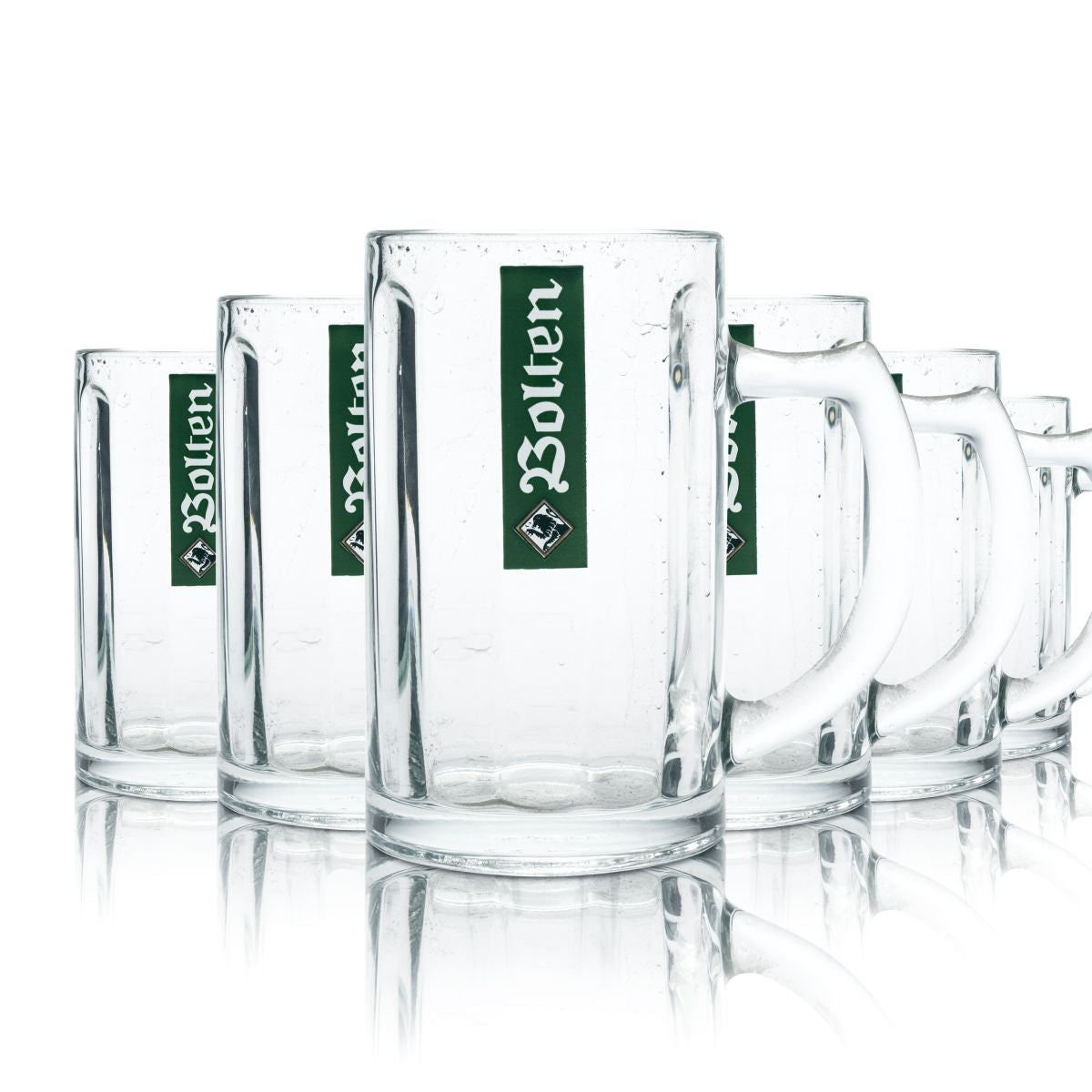 6 bicchieri da birra Bolten 0,3 l boccale Seidel Set di bicchieri da birra Contour Birrificio Gastronomia