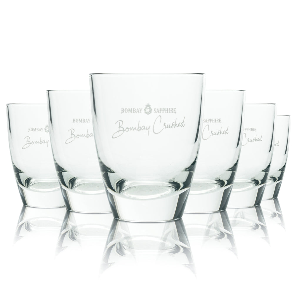 6 bicchieri da gin Bombay Sapphire 0,25 l tumbler long drink bicchieri tonic gastro bar