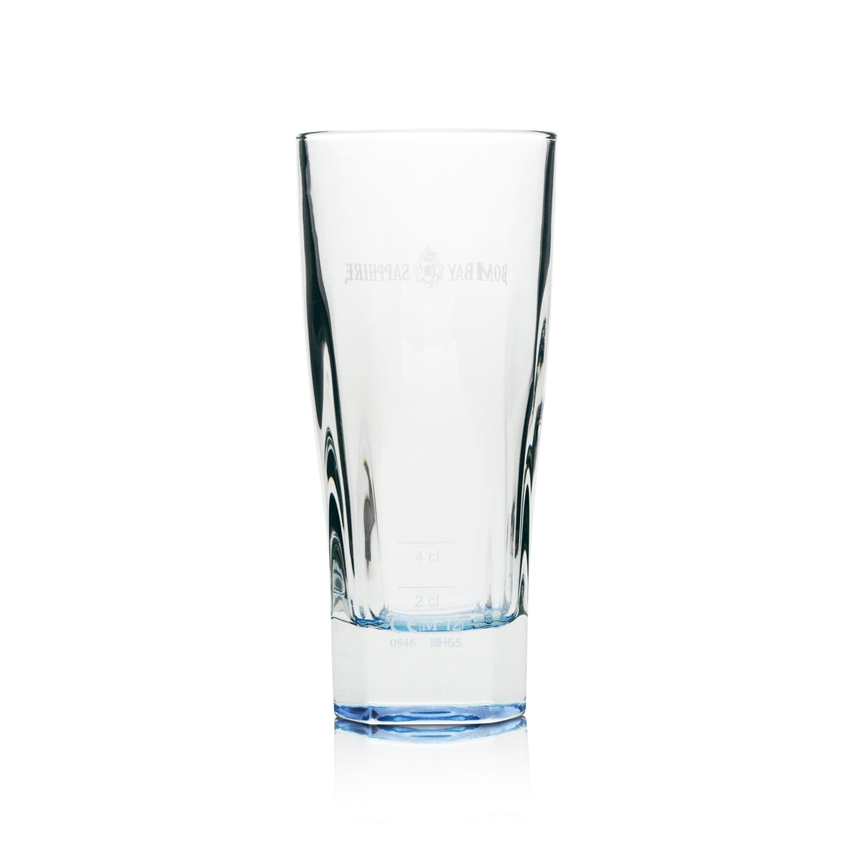 6 bicchieri da cocktail Bombay Sapphire Gin 0,3 l, fondo blu, per long drink e tonica – Vista 3