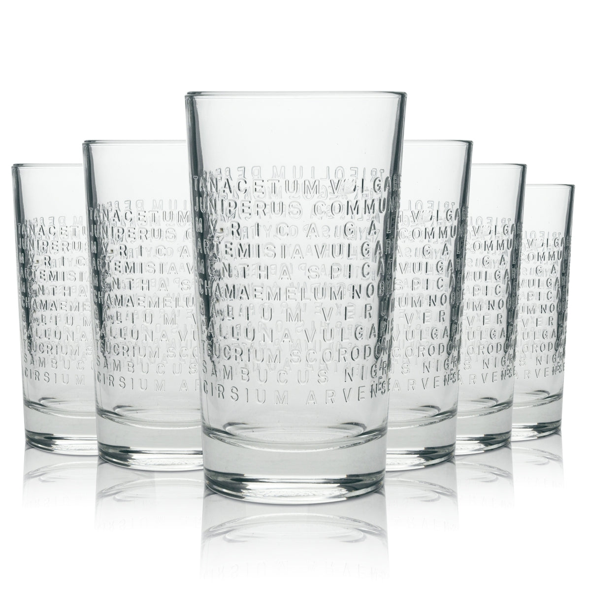 6 bicchieri Botanist da 0,36 l per gin tonic, cocktail long drink e fizz, forma sagomata, Islay, Regno Unito – Vista 3
