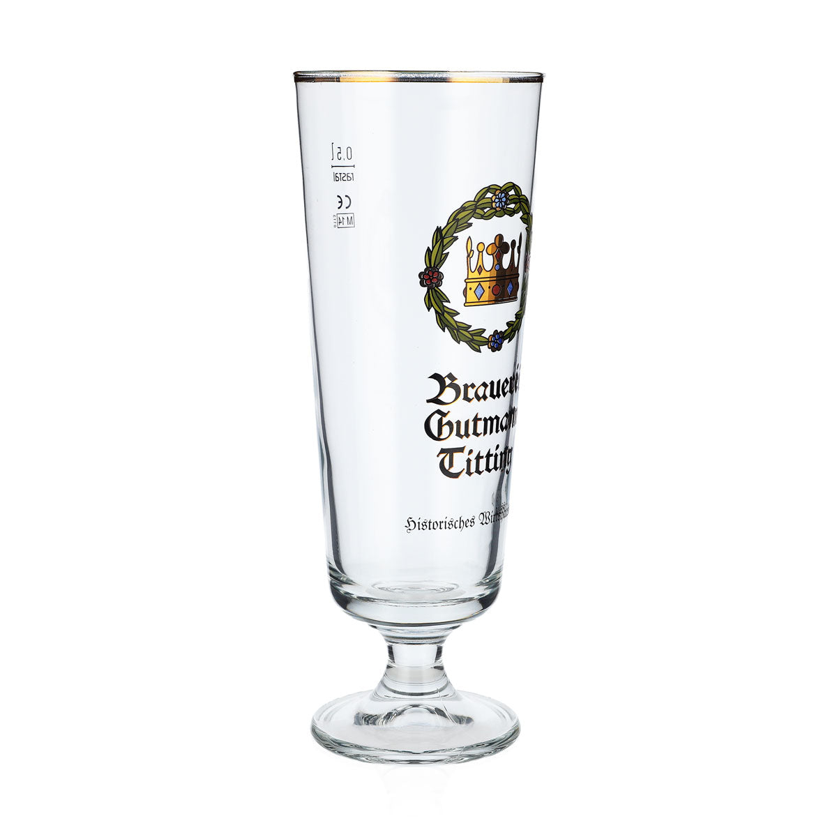 6 bicchieri da birra Gutmann Titting da 0,5 l con corona e beccuccio – Vista 3