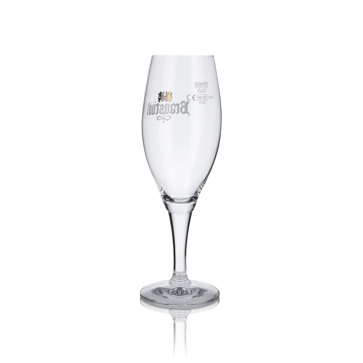 6 bicchieri da birra Braustübl 0,3 l a forma di coppa tulipano Set di bicchieri da birra Pils Birrificio Darmstädter Brauerei – Vista 3