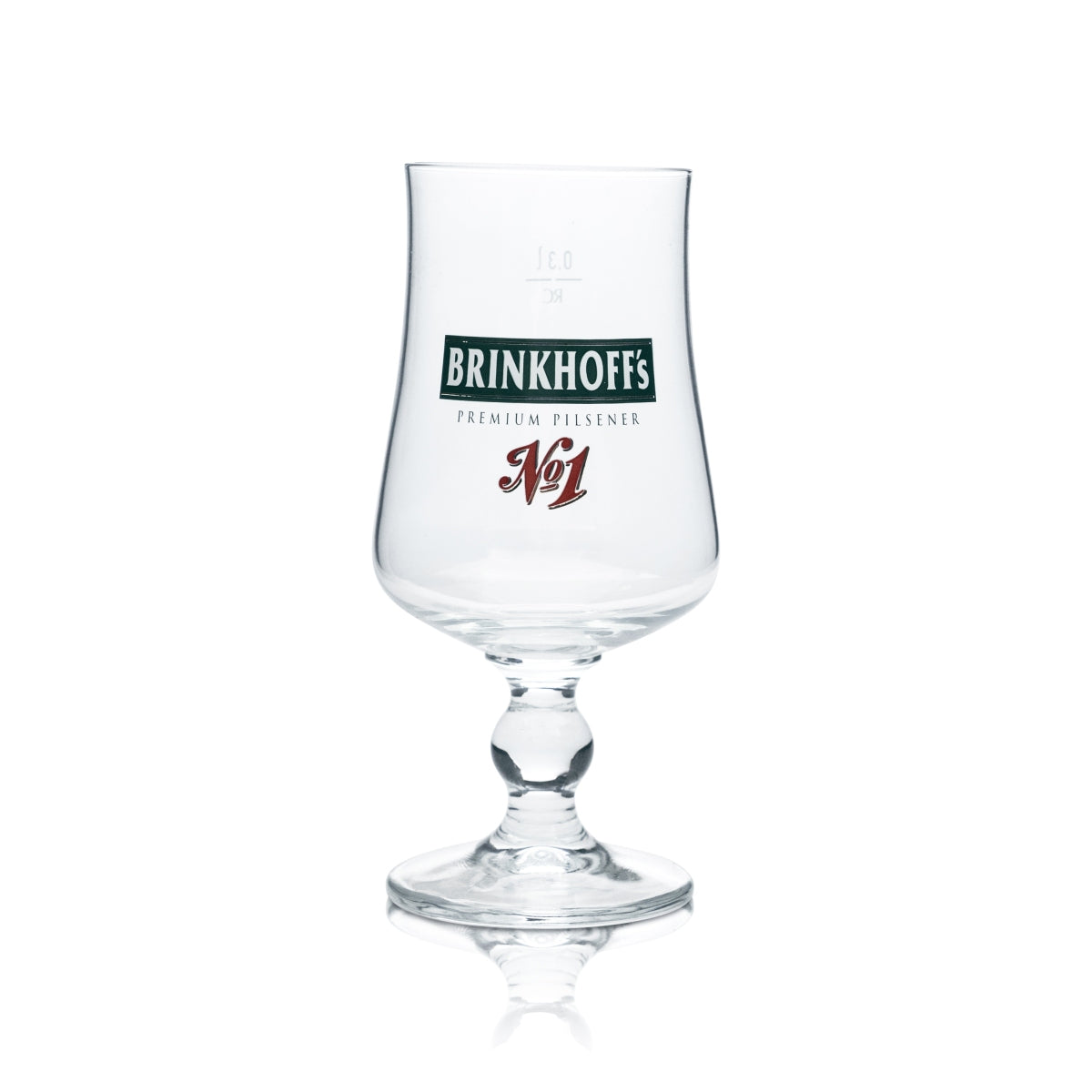 6 bicchieri da birra Brinkhoffs 0,3 l a forma di coppa, birrificio Gastro Dortmund Pils – Vista 2
