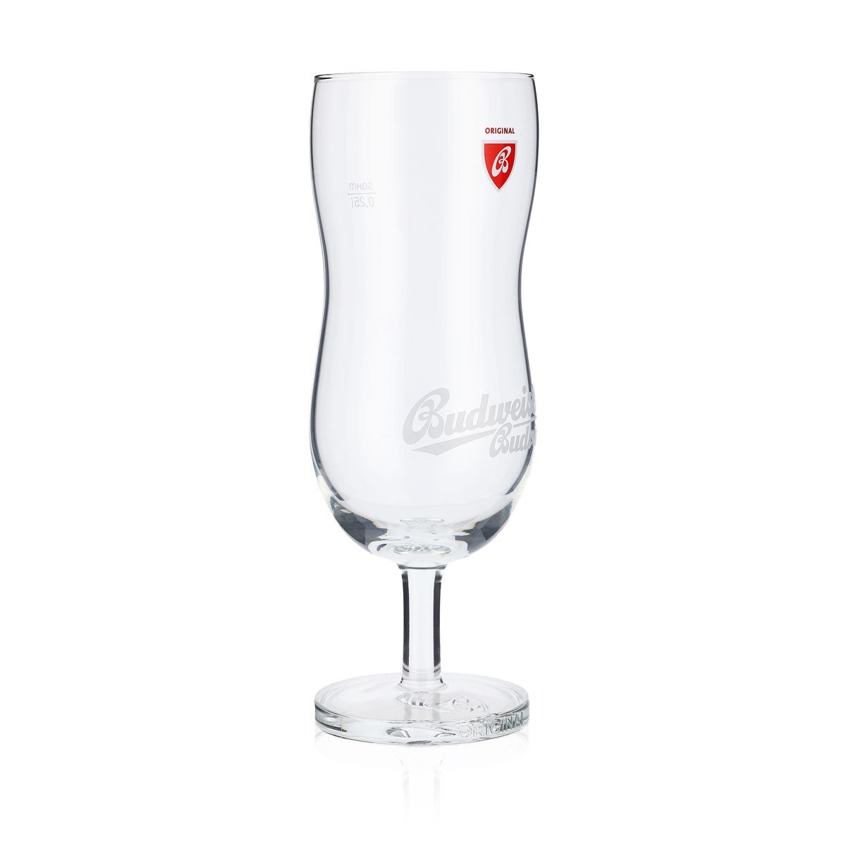 6 bicchieri da birra Budweiser 0,25 L Bicchieri da birra con profilo Bicchieri di design Budvar – Vista 3