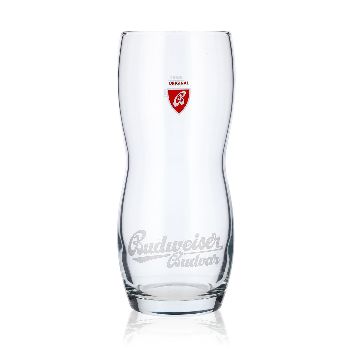 6 bicchieri da birra Budweiser 0,5 L Bicchieri da birra con profilo Bicchieri di design Budvar – Vista 2