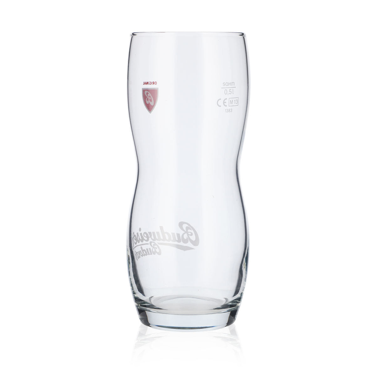 6 bicchieri da birra Budweiser 0,5 L Bicchieri da birra con profilo Bicchieri di design Budvar – Vista 4