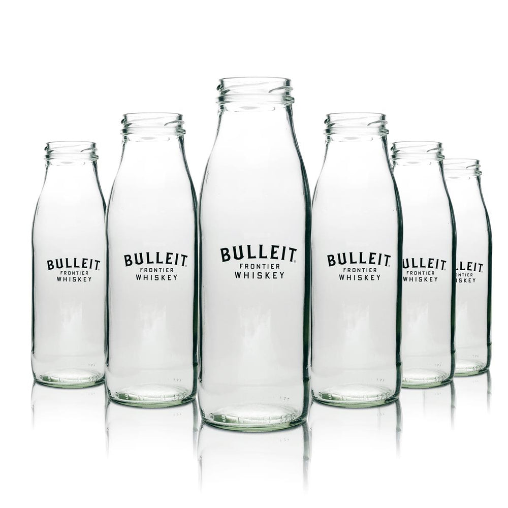 6 bicchieri da whisky Bulleit Frontier in vetro opaco