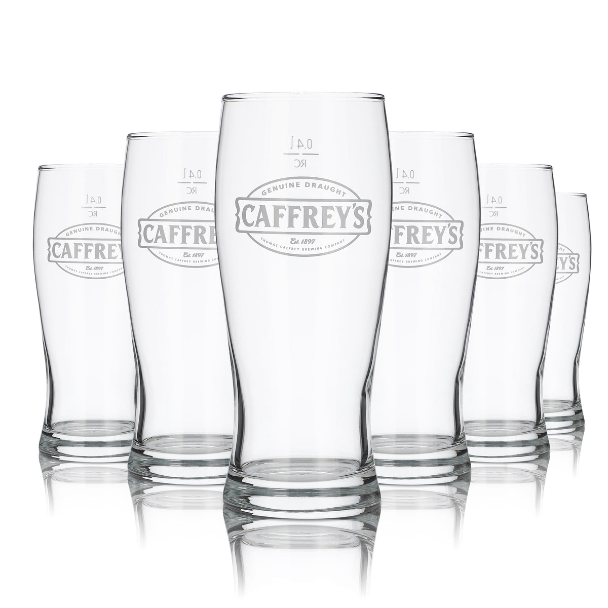 6 bicchieri da birra Willibecher da 0,4 l Caffrey's Set Irish Brewery Draught Beer – Vista 5