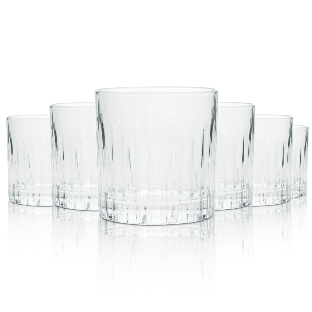 6 bicchieri Campari 0,31 l Tumbler Timeless Relief Negroni Bicchieri Longdrink Spritz