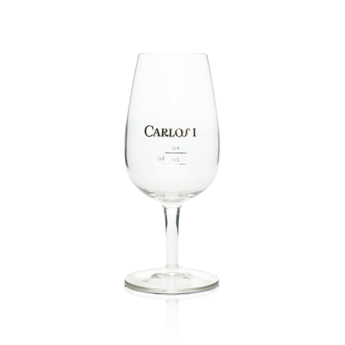 6 bicchieri da brandy Carlos con logo dorato 4 cl Böckling – Vista 2