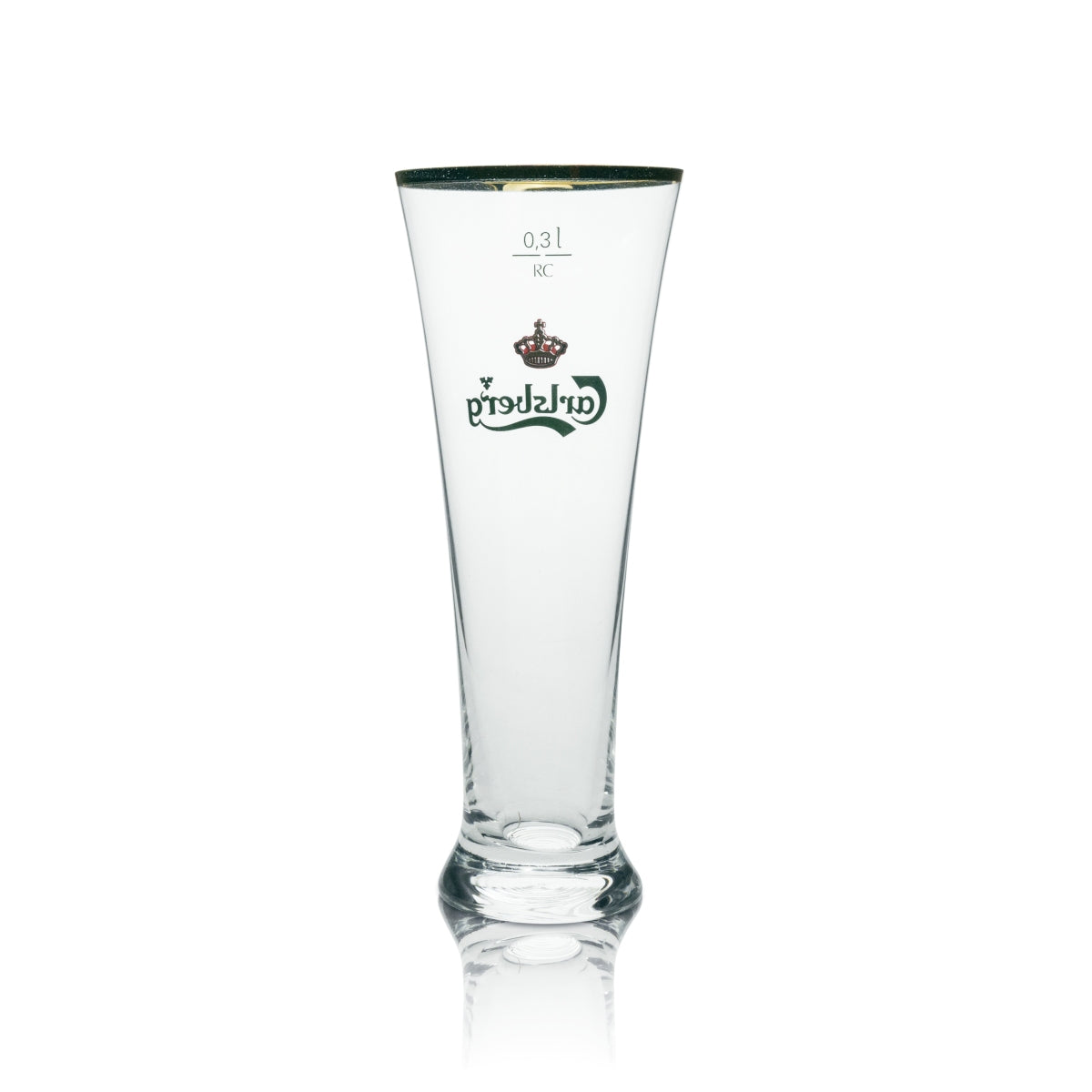 6 bicchieri da birra Carlsberg Tuborg Tulip 0,3 l con bordo dorato Ritzenhoff – Vista 4